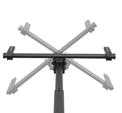 Neomounts CL35-440BL16L Monitor/TV mount ceiling 1 screen - 37-70" - max 50 kg - VESA 200x200-600x400 - h 106-156 cm - black
