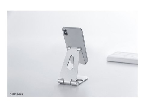Neomounts DS10-160SL1 Phone stand up to 7" - foldable - universal - silver