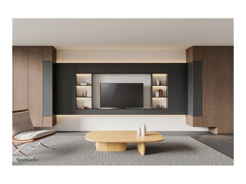 Neomounts DS42-430BL12 TV stand 1 screen - 23-43" - 0-50 kg - VESA 100x100-200x200 - bolt-down - 60° swivel - black