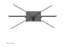 Neomounts DS45-430BL14 TV stand 1 screen - 32-55" - 0-40 kg - VESA 100x100-400x400 - height adjustment 11,6 cm - 70° swivel - bl
