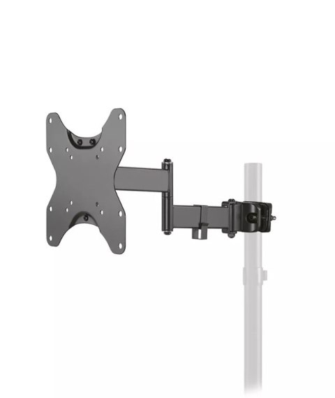 Neomounts FL40-450BL12 TV pole mount - 23-42" - max 25 kg - VESA 75x75-200x200 - suitable for Ø 28-50 mm - level adjustment - fu