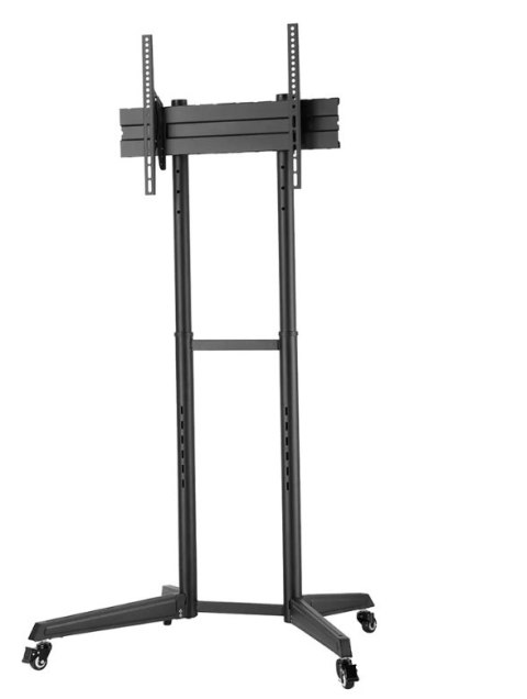 Neomounts FL50-540BL1 TV trolley - 37-70" - max 50 kg - manual h 128,5-145 cm - VESA 100x100-600x400 - black