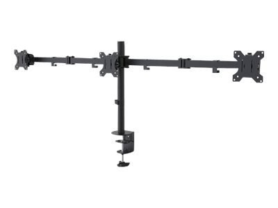 Neomounts FPMA-D550D3BLACK Triple monitor arm - 10-27" - 0-6 kg/screen - black