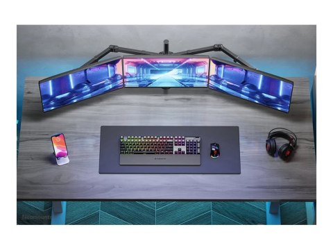 Neomounts FPMA-D550D3BLACK Triple monitor arm - 10-27" - 0-6 kg/screen - black