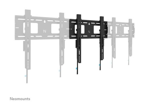 Neomounts LEVEL-750 WL30-750BL14 Fixed heavy duty wall mount - 32-75" screen - max 100 kg - VESA 100x100-400x400 - d 4,2 cm - le