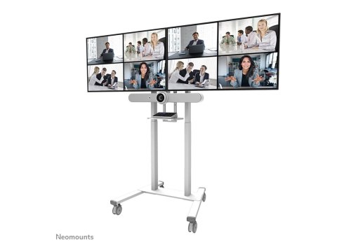 Neomounts MOVE ADM-875WH2 Screen adapter from 1 to 2 screens - 42-65" - max 40 kg/screen - VESA 100x100-800x400 - lockable (excl