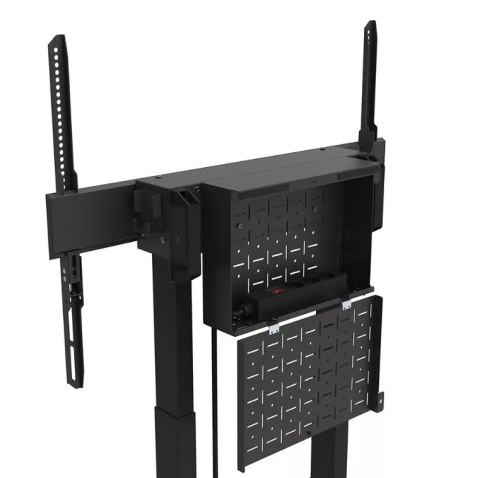 Neomounts MOVE Lift FL55-875BL1 TV trolley - 55-100" - max 110 kg - motorised h 111,3-176,3 cm (35mm/sec) - VESA 100x100-800x600