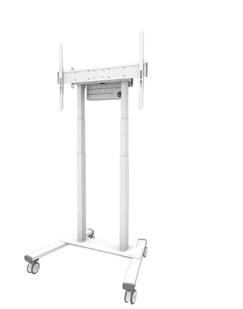 Neomounts MOVE Lift FL55-875WH1 TV trolley - 55-100" - max 110 kg - motorised h 111,3-176,3 cm (35mm/sec) - VESA 100x100-800x600