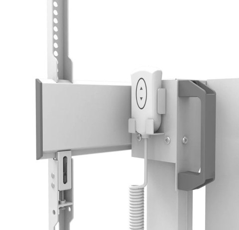 Neomounts MOVE Lift FL55-875WH1 TV trolley - 55-100" - max 110 kg - motorised h 111,3-176,3 cm (35mm/sec) - VESA 100x100-800x600