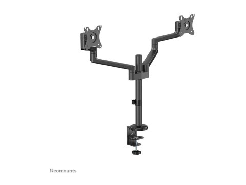 Neomounts NEXT Lite DS60-425BL2 Dual monitor arm - 17-27" - 0-8 kg/screen - space saving T-Rex model - 100% plastic-free packagi