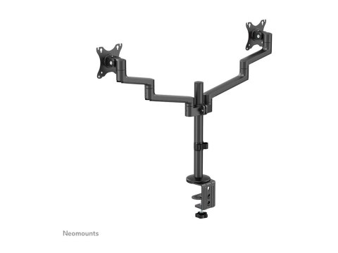 Neomounts NEXT Lite DS60-425BL2 Dual monitor arm - 17-27" - 0-8 kg/screen - space saving T-Rex model - 100% plastic-free packagi