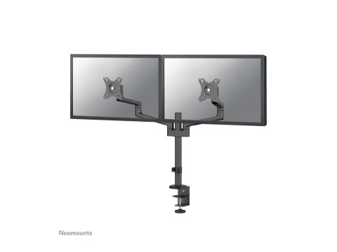 Neomounts NEXT Lite DS60-425BL2 Dual monitor arm - 17-27" - 0-8 kg/screen - space saving T-Rex model - 100% plastic-free packagi