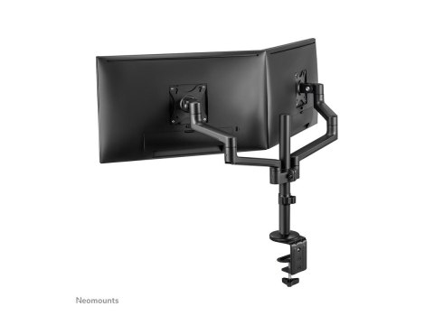 Neomounts NEXT Lite DS60-425BL2 Dual monitor arm - 17-27" - 0-8 kg/screen - space saving T-Rex model - 100% plastic-free packagi