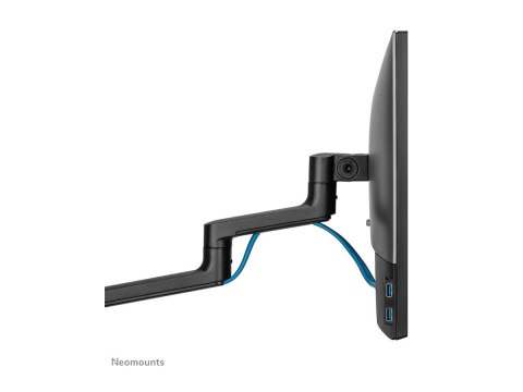 Neomounts NEXT Lite DS60-425BL2 Dual monitor arm - 17-27" - 0-8 kg/screen - space saving T-Rex model - 100% plastic-free packagi
