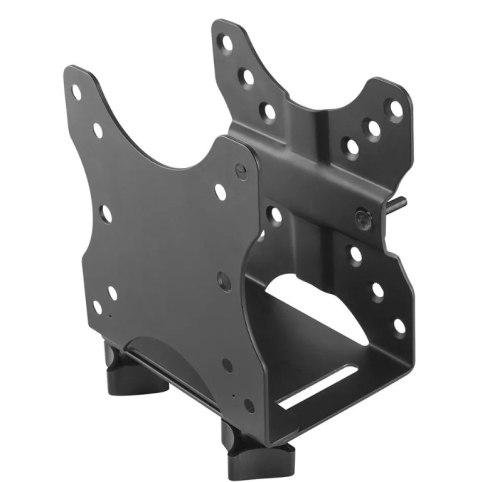 Neomounts NM-TC100BLACK Mini PC/NUC/Thin client holder - max 5 kg - VESA 50x50-100x100 - w 1,7-7 cm - universal - black