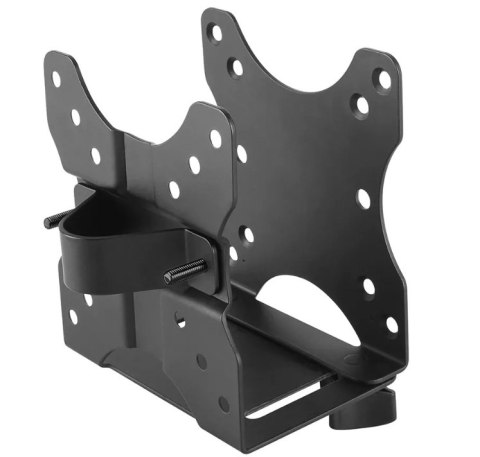Neomounts NM-TC100BLACK Mini PC/NUC/Thin client holder - max 5 kg - VESA 50x50-100x100 - w 1,7-7 cm - universal - black