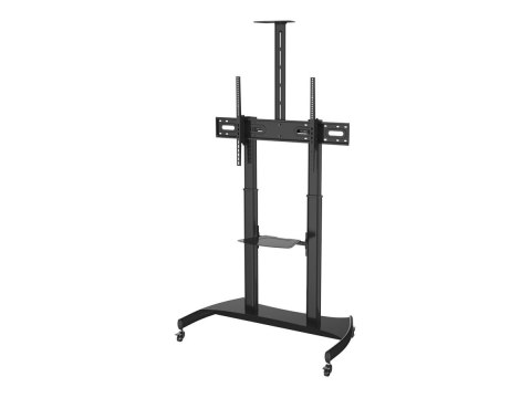 Neomounts PLASMA-M1950E TV trolley - 60-100" - max 100 kg - manual h 134-166 cm - VESA 200x200-1000x600 - incl. cam/hardware she