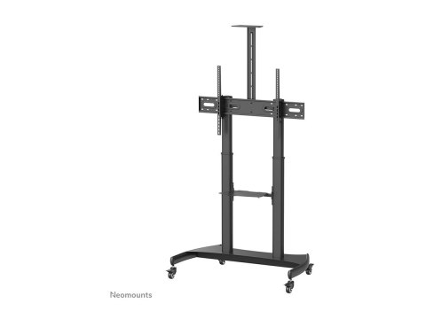 Neomounts PLASMA-M1950E TV trolley - 60-100" - max 100 kg - manual h 134-166 cm - VESA 200x200-1000x600 - incl. cam/hardware she