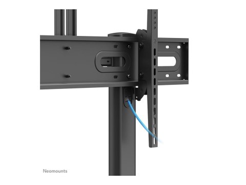 Neomounts PLASMA-M1950E TV trolley - 60-100" - max 100 kg - manual h 134-166 cm - VESA 200x200-1000x600 - incl. cam/hardware she