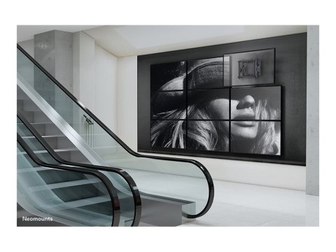 Neomounts WL95-800BL1 Videowall wall mount - 42-70" - max 35 kg - VESA 200x200-600x400 - d 7,8-26,6 cm - push-to-pop-out - micro