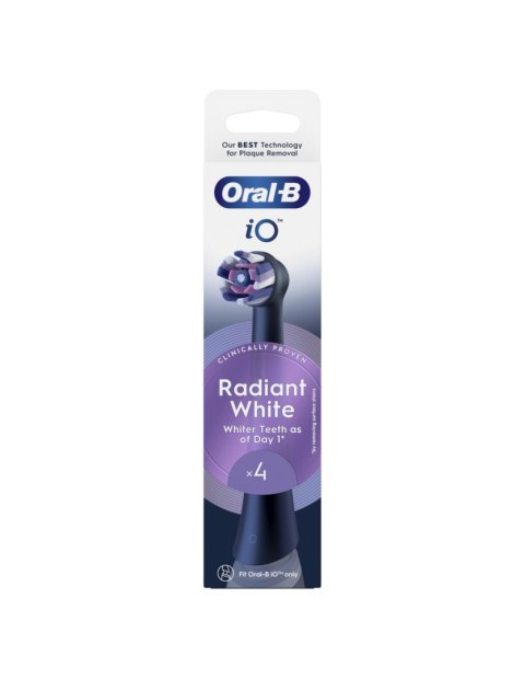Oral-B Replaceable toothbrush heads | iO Whitening | Heads | For adults | Number of brush heads included 4