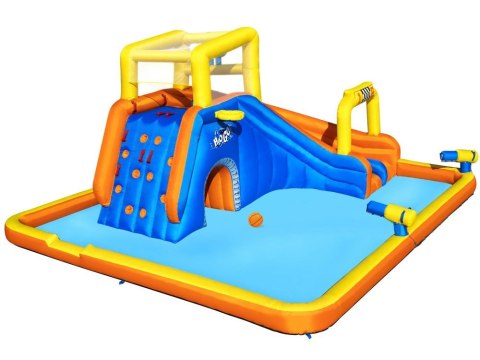 Bestway ogromny WODNY PLAC ZABAW 551x502x265cm zjeżdżalnia ścianka 53377 Bestway ogromny WODNY PLAC ZABAW 551x502x265cm zjeżdżalnia ścianka 53377