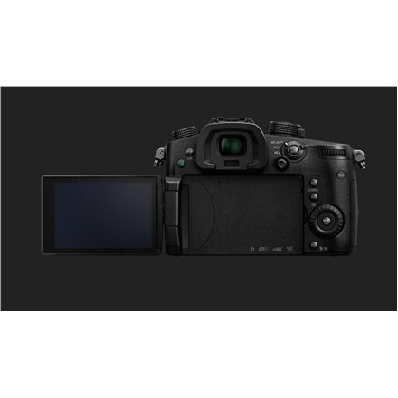 Panasonic LUMIX DC-GH5EG-K DSLM Camera Body 20.3 MP ISO 25600 Display diagonal 3.2 " Video recording Wi-Fi Contrast AF system Ma