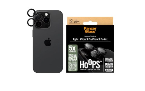 PanzerGlass | Hoops Ceramic Camera Lens Protector iPhone 16 Pro/16 Pro Max
