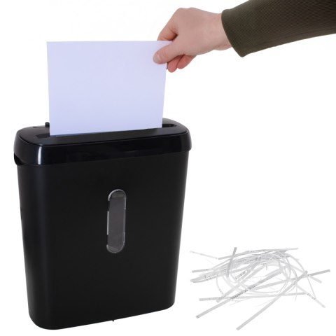 Paper Shredder | AD 1039 | Black | 8 L | 70 dB | Strip-cut