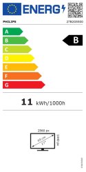 Philips 27B2G5500/00 | 27 " | IPS | 16:9 | 100 Hz | 4 ms | 2560 x 1440 pixels | 300 cd/m² | HDMI ports quantity 2