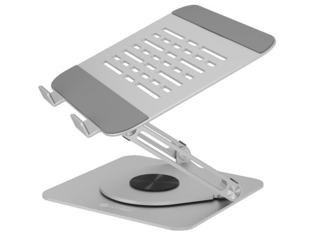 Raidsonic Laptop stands IB-NH300-R | Ergonomic positioning, Rotatable design | 17 " | Silver
