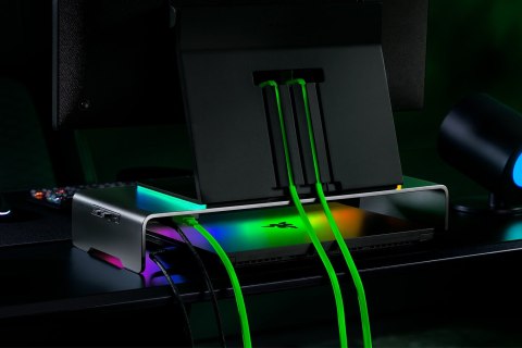Razer | Desk Mount | Monitor Stand Chroma | Ergonomic Height | Black