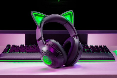 Razer Headset | Kraken Kitty V2 BT | Bluetooth | Over-ear | Microphone | Noise canceling | Wireless | Black