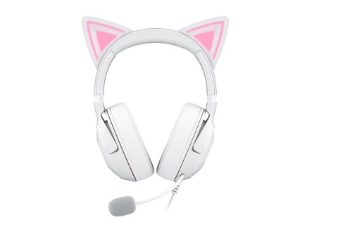 Razer Headset | Kraken Kitty V2 | Wired | Over-ear | Microphone | Noise canceling | White