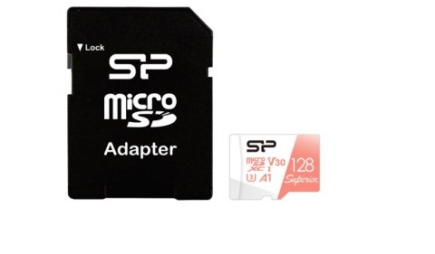 SILICON POWER Superior Micro SDXC 128GB, W/A, V30, A1, TF_SDXC UHS-I V3 | Silicon Power