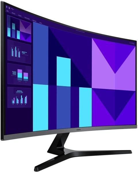 Samsung LS27D390GAUXEN 27" Curved Monitor Full HD 1920x1080/16:9/250cd/m2/4ms, HDMI, USB