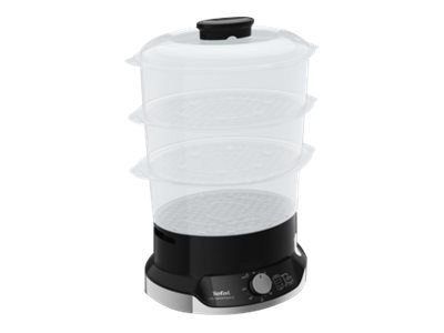 TEFAL Food Steamer VC204810	Ultracompact Black 800 W Capacity 9 L Number of baskets 3