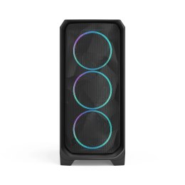 Fractal Design Meshify 3 | Black RGB TG Light Tint | Mid-Tower | Power supply included No | ATX