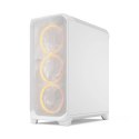 Fractal Design Meshify 3 | White RGB TG Clear Tint | Mid-Tower | Power supply included No | ATX