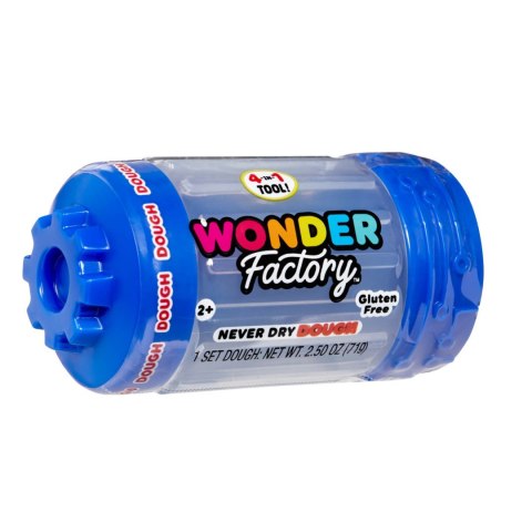 Wonder Factory Never Dry Dough Singles - Blue 595014