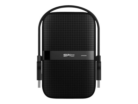 SILICON POWER Armor | Przenośny | Dysk twardy | 1 TB | USB 3.2 Gen 1 | Czarny
