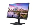 Samsung 24 "Monitor LF24T450GYUXEN IPS FHD 16:10 5 ms 250 cd/m² Czarny z regulacją wysokości i obrotem VESA 100x100 mm. Jasność