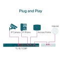TP-Link TL-SL1226P - przełącznik - 26 portów - niezarządzalny - do montażu w szafie rack