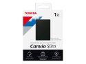 Toshiba Canvio | Przenośny | Dysk twardy | 1 TB | USB 3.2 Gen 1 | Czarny