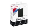 Toshiba Canvio | Przenośny | Dysk twardy | 1 TB | USB 3.2 Gen 1 | Czarny