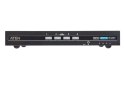 Aten CS1184D4-AT-G 4-portowy przełącznik KVM USB DVI Secure, zgodny z PSD PP v4.0 | Aten
