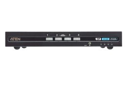 Aten CS1184DP4-AT-G Bezpieczny przełącznik KVM 4-portowy USB DP 4K, zgodny z PSD PP V4.0 | Aten