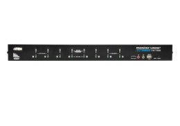 Aten CS1768-ATA-G 8-portowy przełącznik KVM USB DVI/Audio z pojedynczym łączem DVI | Aten
