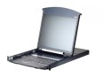 Aten KL1108VN-AXA-AG 8-portowy przełącznik KVM over IP 19" LCD z podwójną szyną Cat 5 i obsługą wirtualnych mediów | Aten