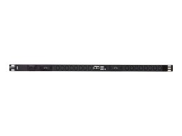 Aten PE1316SG-AT Basic Metered 0U PDU z ochroną przeciwprzepięciową (32A, 16 gniazd IEC 320 C13) | Aten